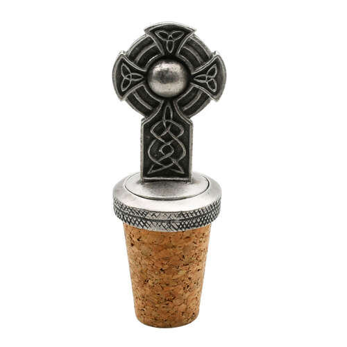 XDHBS0253 Celtic Cross Bottle Stopper