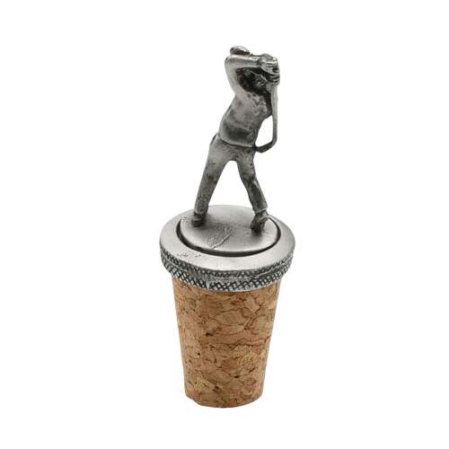 XDHBS0916 Golfer Bottle Stopper