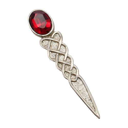 XDHKP0308 Red Celtic Kilt Pin