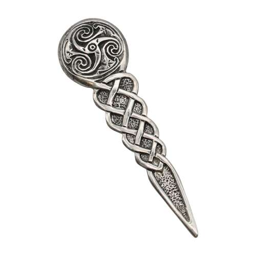 XDHKP0344 Celtic Swirl Kilt Pin