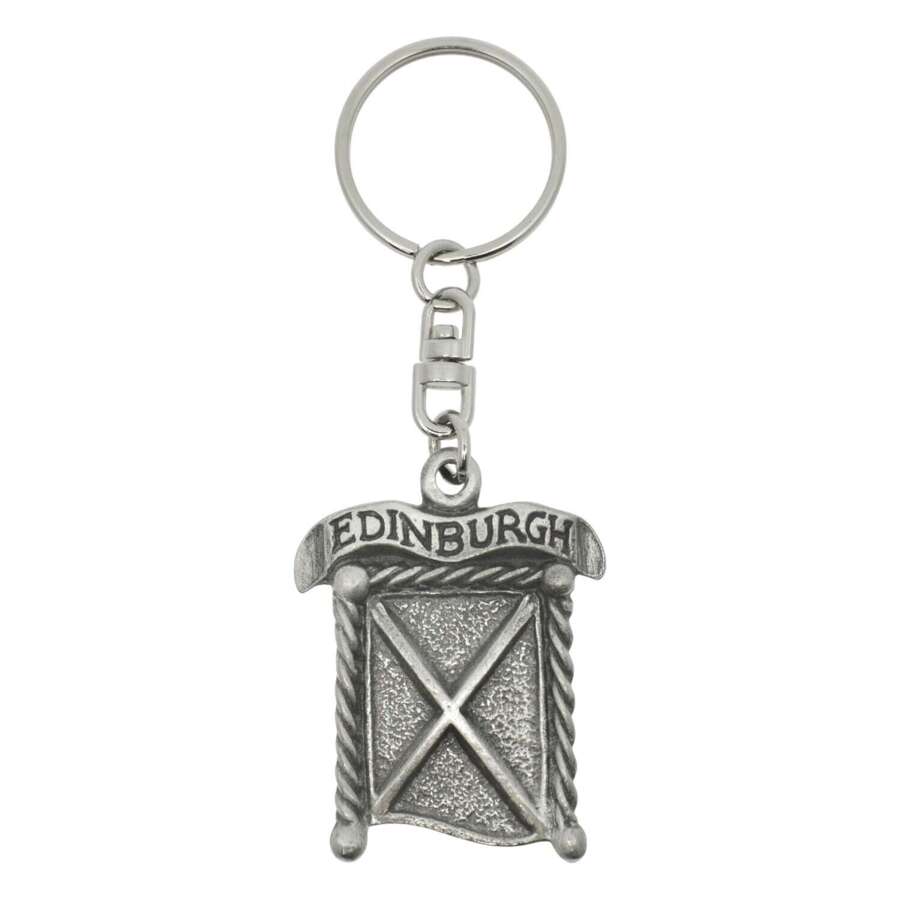 XDHKR0926 Saltire Edinburgh Keyring