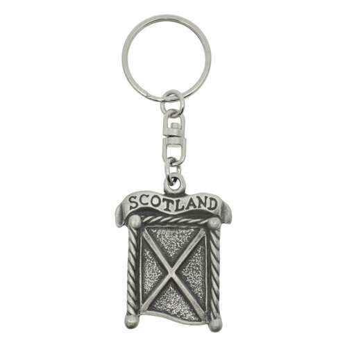 XDHKR0927 Saltire Scotland Keyring