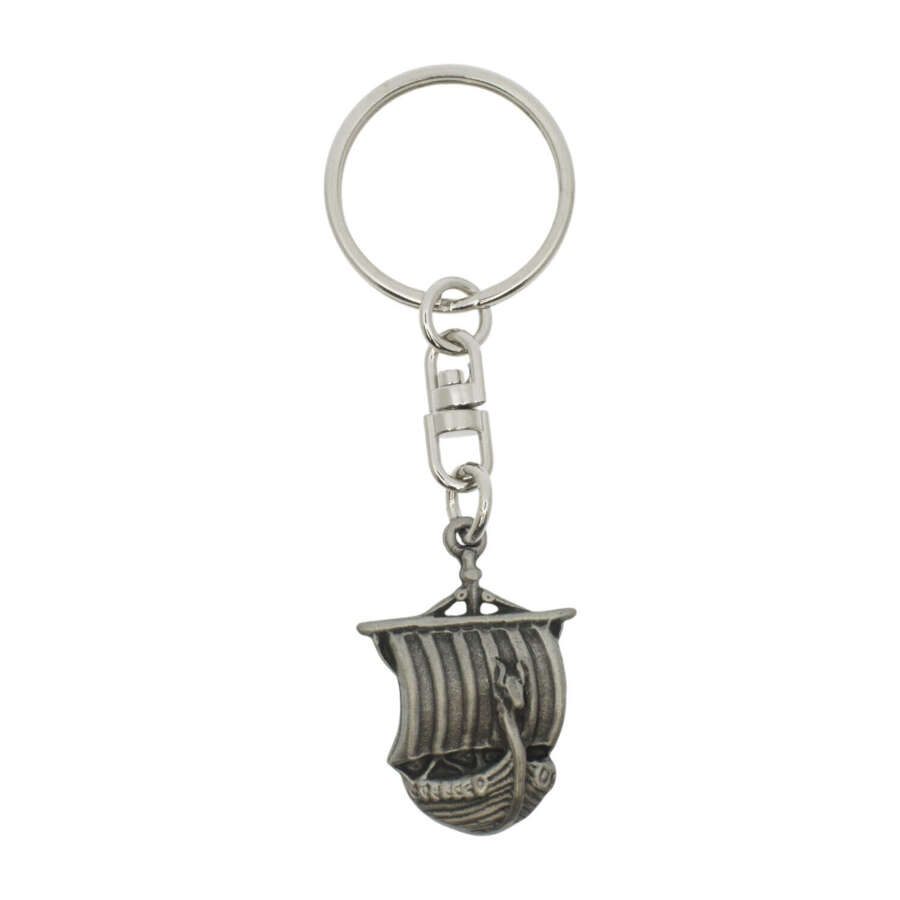 XDHKR0334 Viking Ship(Small) Keyring