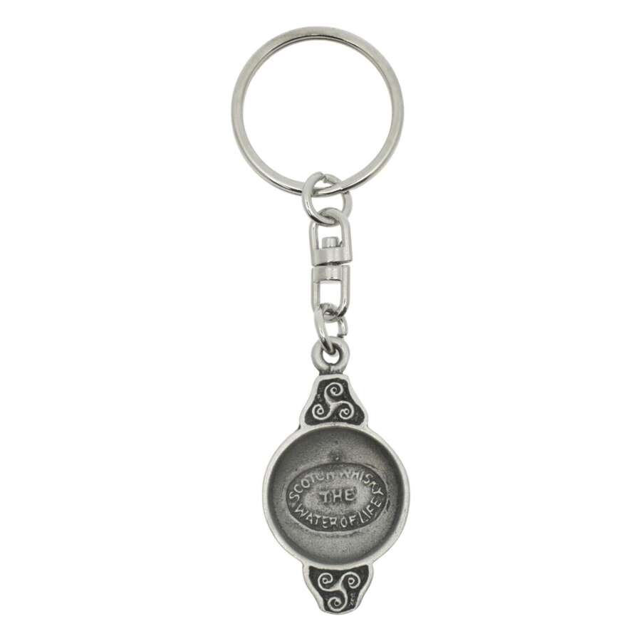 XDHKR0973 Whisky Quaich Keyring