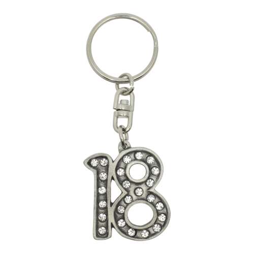XDHKR0018 18 with Crystal Keyring