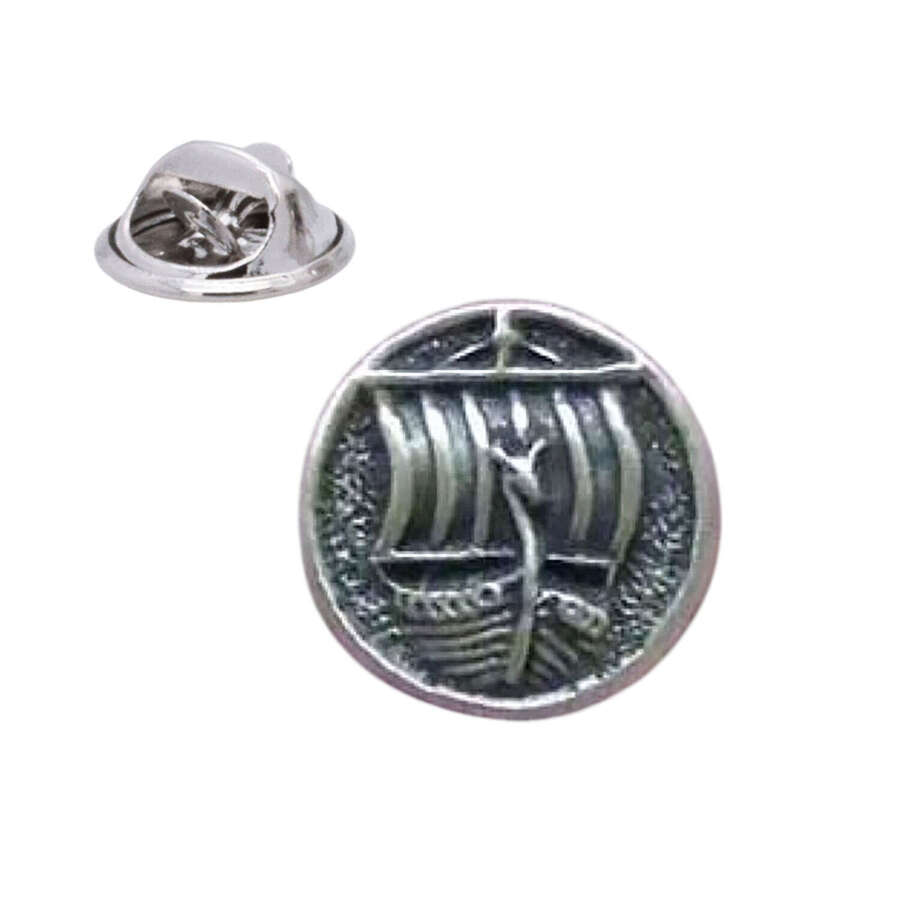 XDHLP0979 Viking Ship Lapel Pin