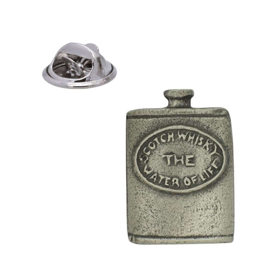 XDHLP0907 Whisky Hipflask Lapel Pin