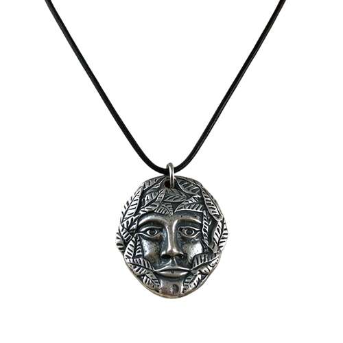 XDHP0798 Green Man Pendant