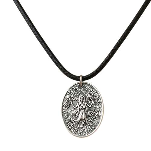 XDHP0797 Green Woman Pendant