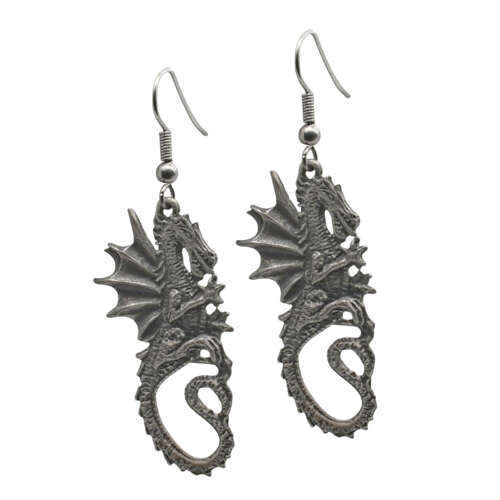 XDHER502 Dragon Earrings