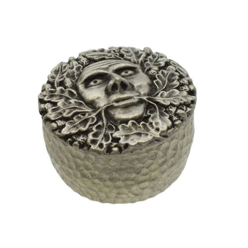 XDHTBX563 Green Man Trinket Box