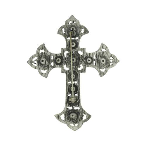 XDHKP536 Black Cross Kilt Pin