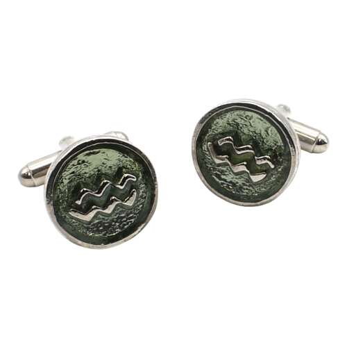 XDHCL1276 Aquarius Cufflinks
