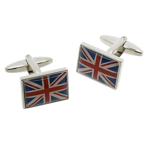 X2PSN084DH Union Jack Cufflinks