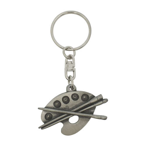 XDHKR0790 Artists Palette Keyring