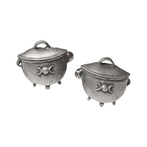 XDHCL0749 Witches Cauldron Cufflinks