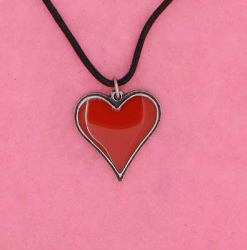 XDHP0567 Red heart Pendant