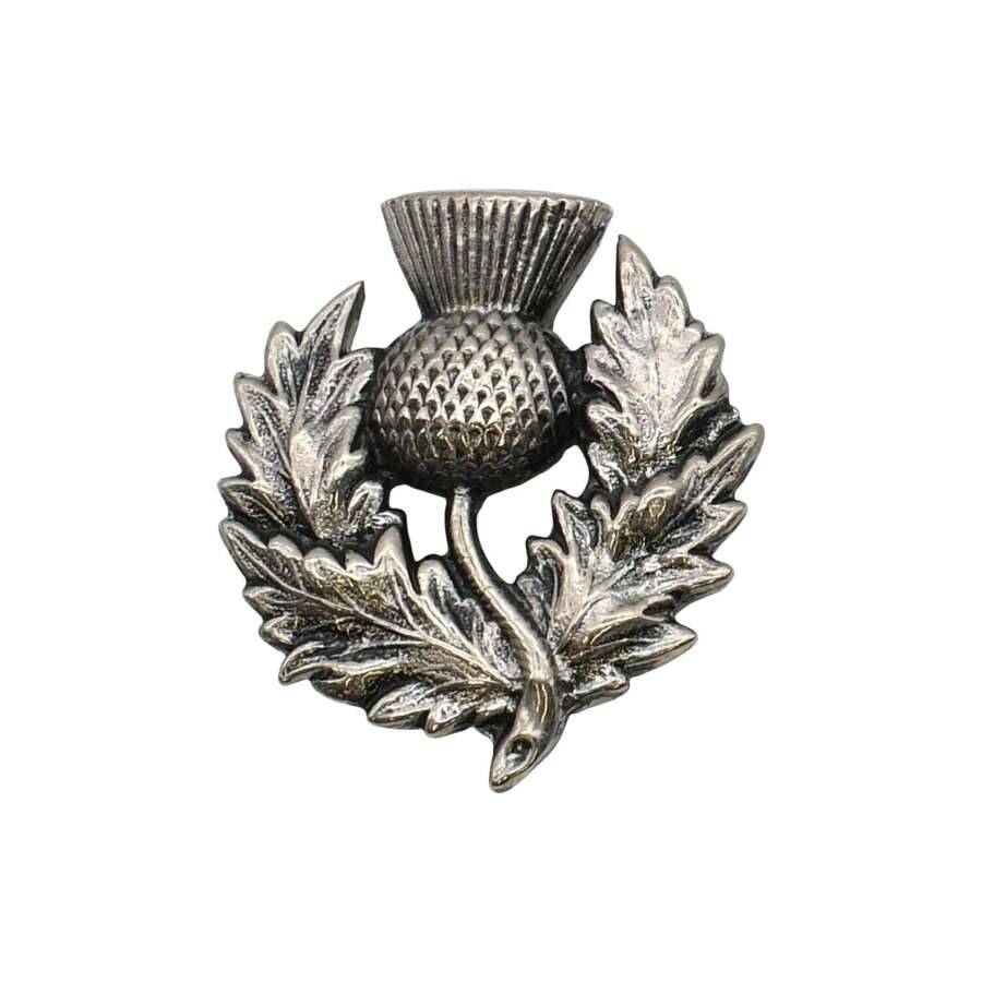 XDHBR0639 Thistle Brooch