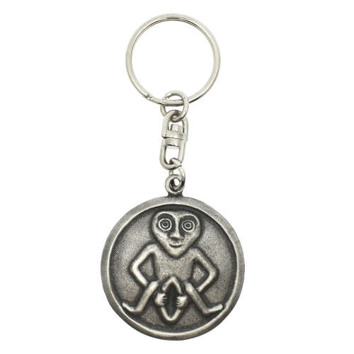 XDHKR0802 Sheela Na Gig Keyring
