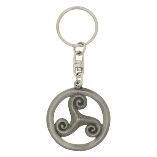 XDHKR0852 Triskele Keyring