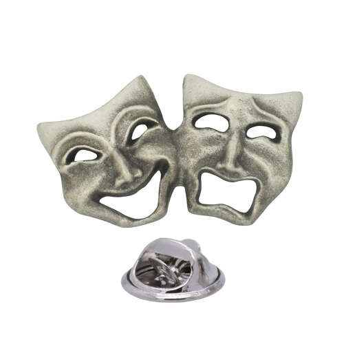 XDHLP0615 Comedy & Tragedy Lapel Pin