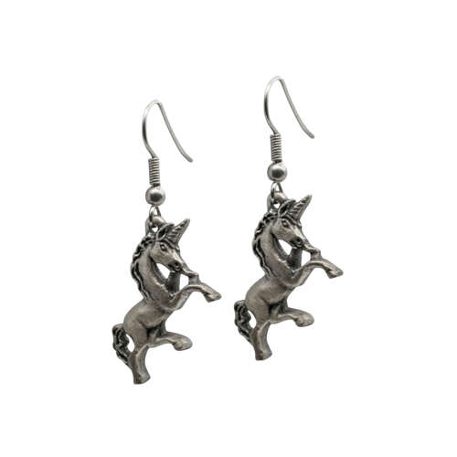 XDHER1071 Unicorn Earrings