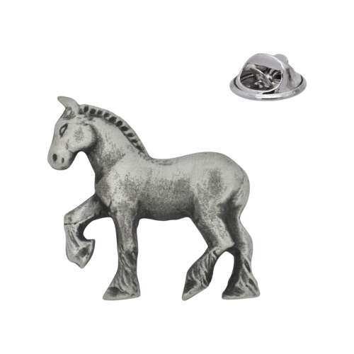 XDHLP1084 Shire Horse Lapel Pin