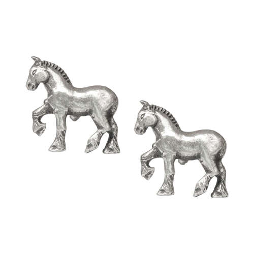 XDHCL1084 Shire Horse Cufflinks