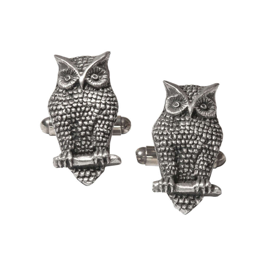 XDHCL1125 Owl Cufflinks