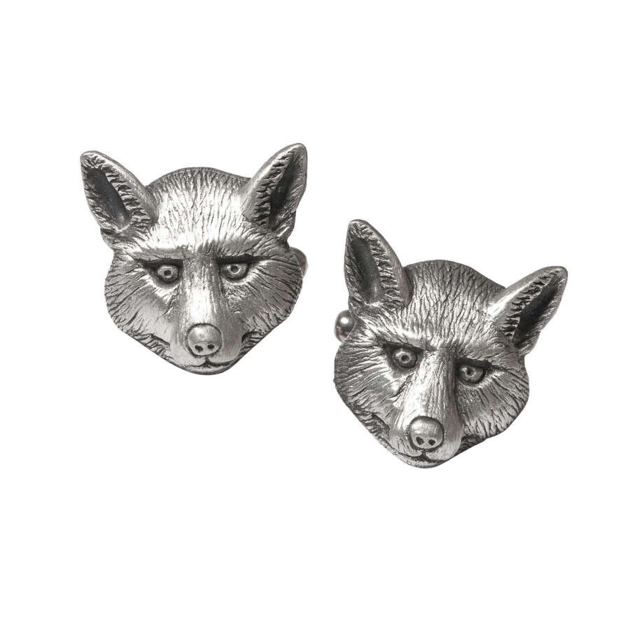 XDHCL1127 Fox Head Cufflinks