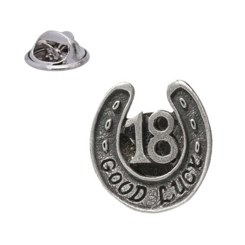 XDHLP1109 Good Luck 18 Lapel Pin