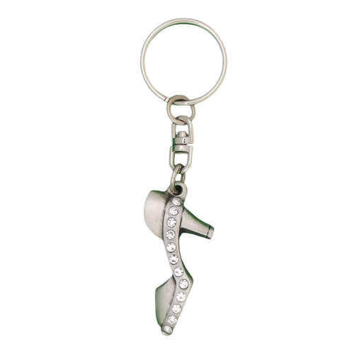 XDHKR0631 Shoe with Crystal Keyring