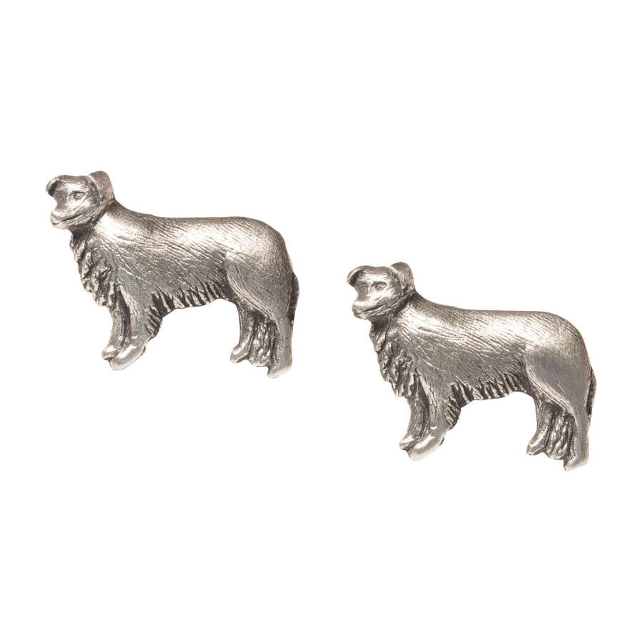 XDHCL1254 Border Collie Cufflinks
