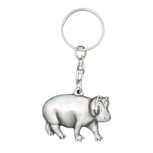 XDHKR1324 Hippopotamus Keyring