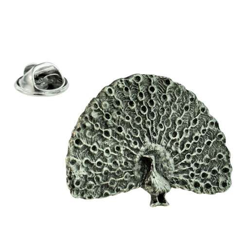 XDHLP1372 Peacock Lapel Pin