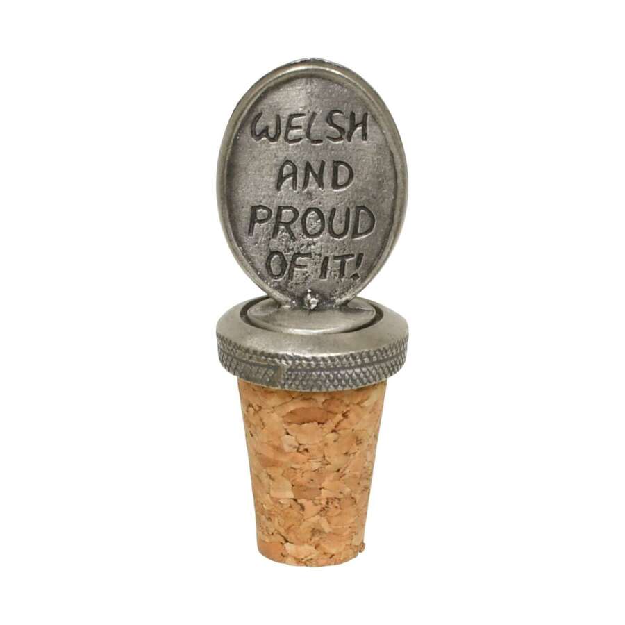 XDHBS1004 Welsh & Proud Bottle Stopper