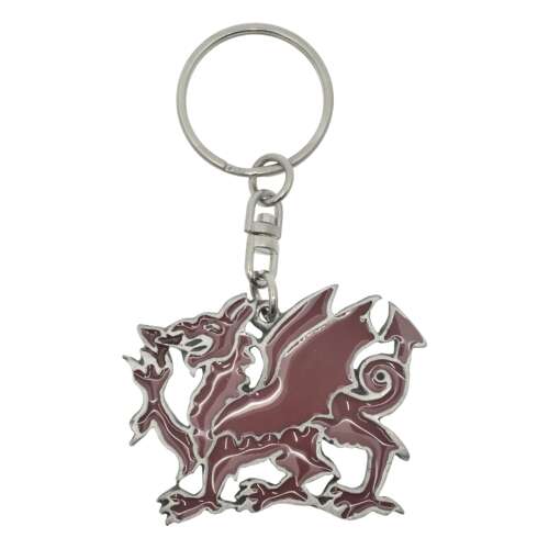 XDHKR0996 Enamel Welsh Dragon Keyring