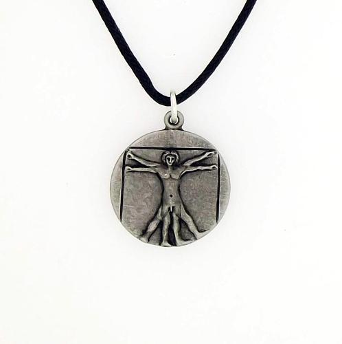 XDHP1380 Vitruvian Man Pendant