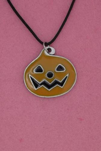 XDHP0789 Orange Pumpkin Pendant