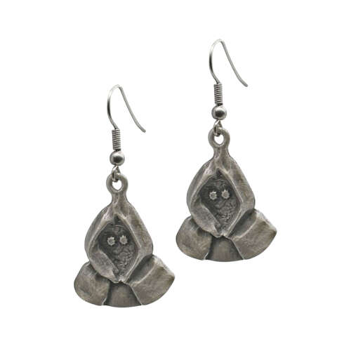 XDHER1529 Monks Cowl Earrings