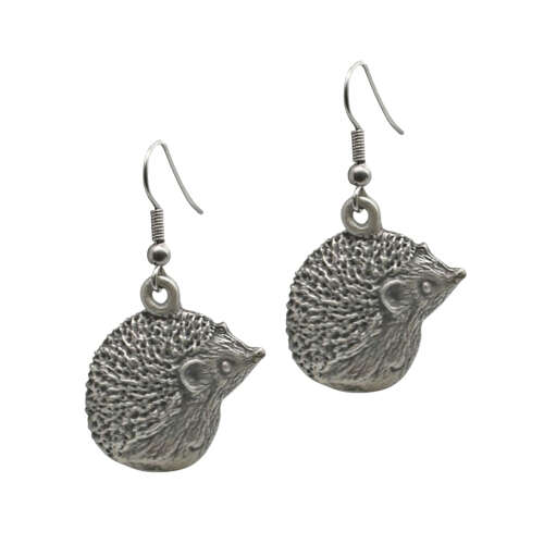 XDHER1121 Hedgehog Earrings