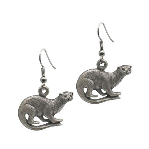 XDHER1208 Otter Earrings