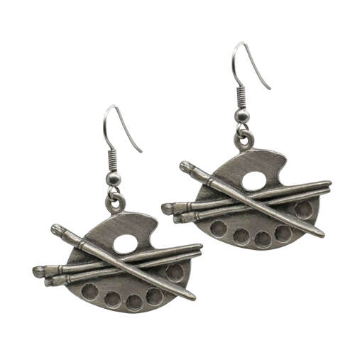 XDHER1289 Artists Palette Earrings