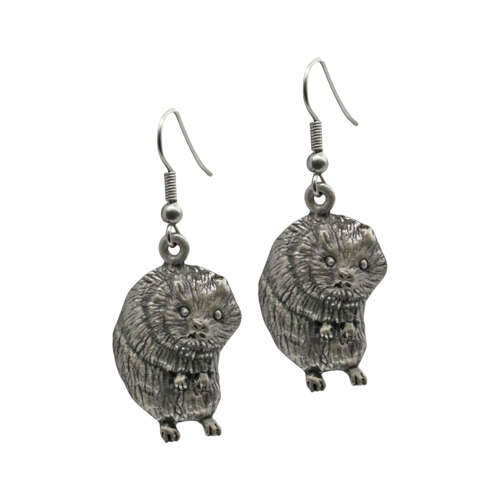 XDHER1341 Water Vole Earrings