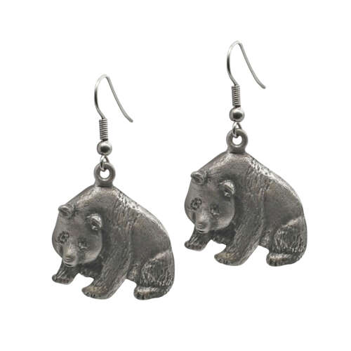 XDHER1351 Panda Earrings