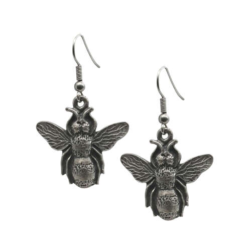 XDHER1484 Honey Bee Earrings
