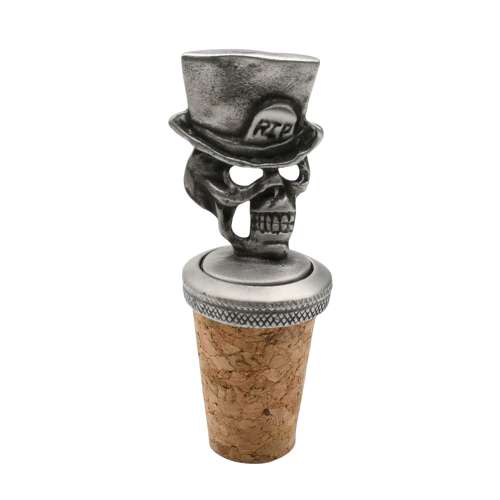 XDHBS1439 R.I.P. Skull Bottle Stopper