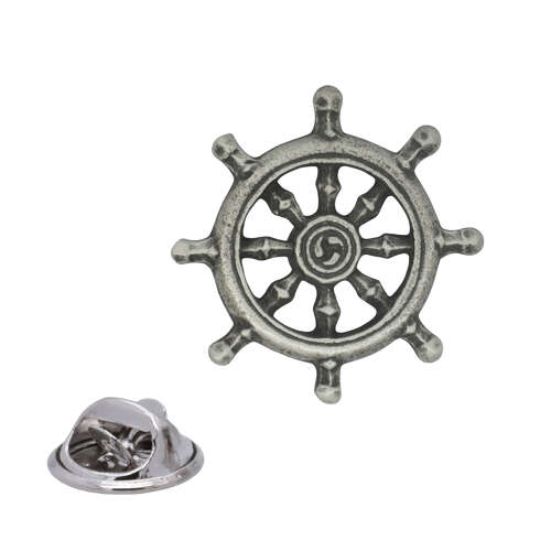 XDHLP1749 Wheel of Dharma Lapel Pin