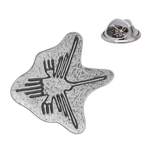 XDHLP1757 Nazca Hummingbird Lapel Pin