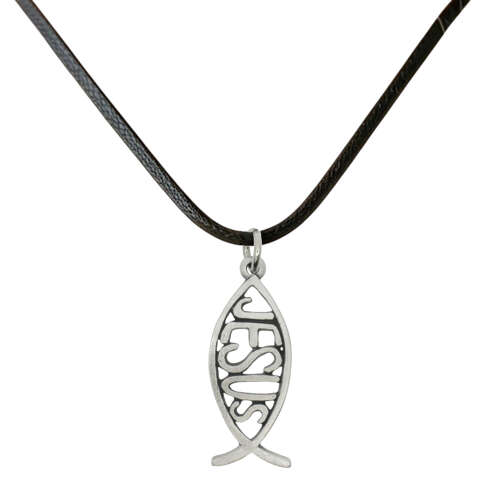 XDHP1754 Ichthys/Jesus Pendant